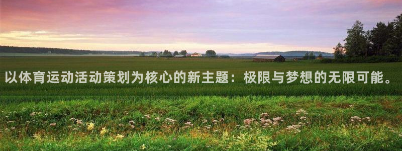 以体育运动活动策划为核心的新主题：极限与梦想的无限可能。